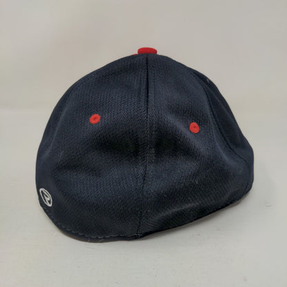 K Initial Fitted Hat Multicolor Size 6 7/8 Embroidered Colorblock Richardson