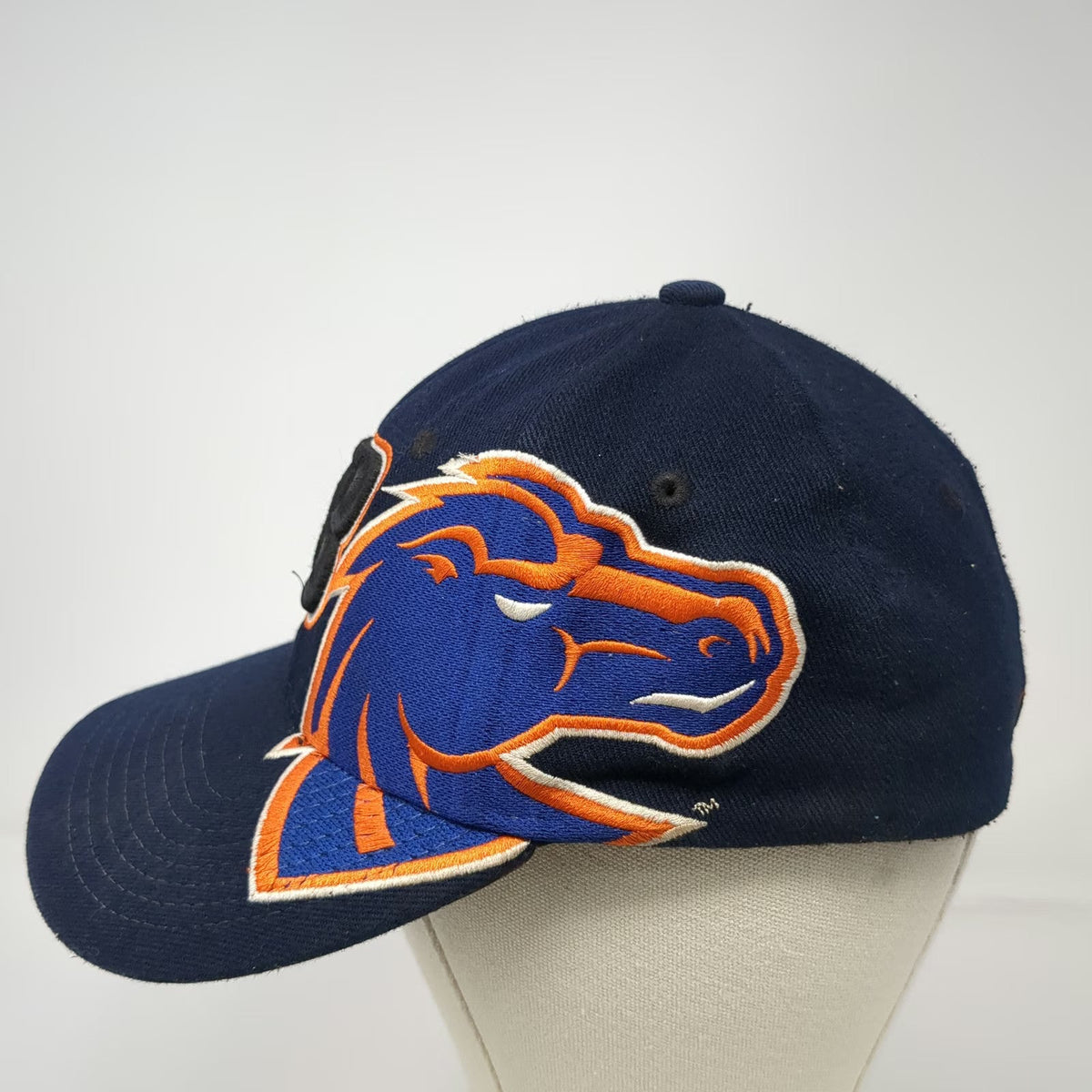 Boise State Broncos NCAA Zephyr Blue S Cap Fitted 3D Embroidery Stretch Fit Hat