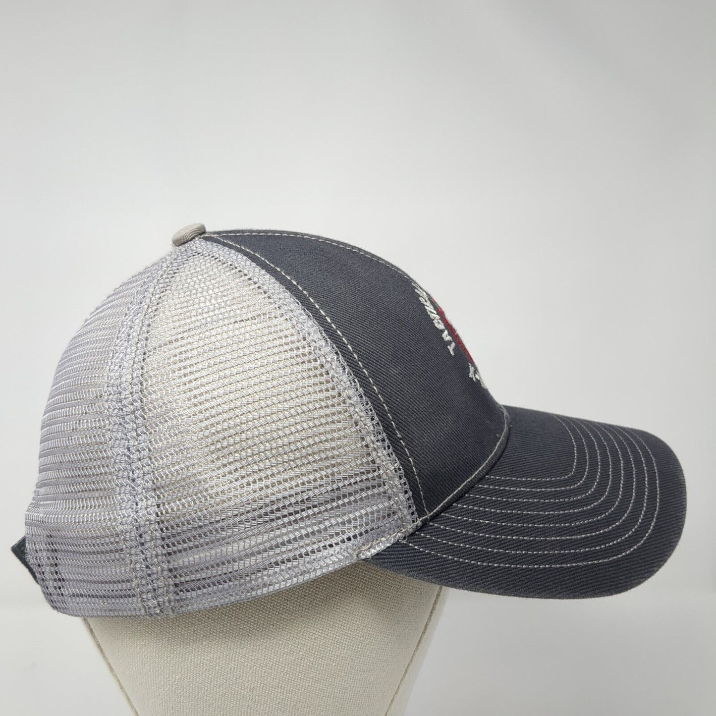 Tactical Solutions X-Ring Rifle Trucker Hat Gray One Size Mesh Back