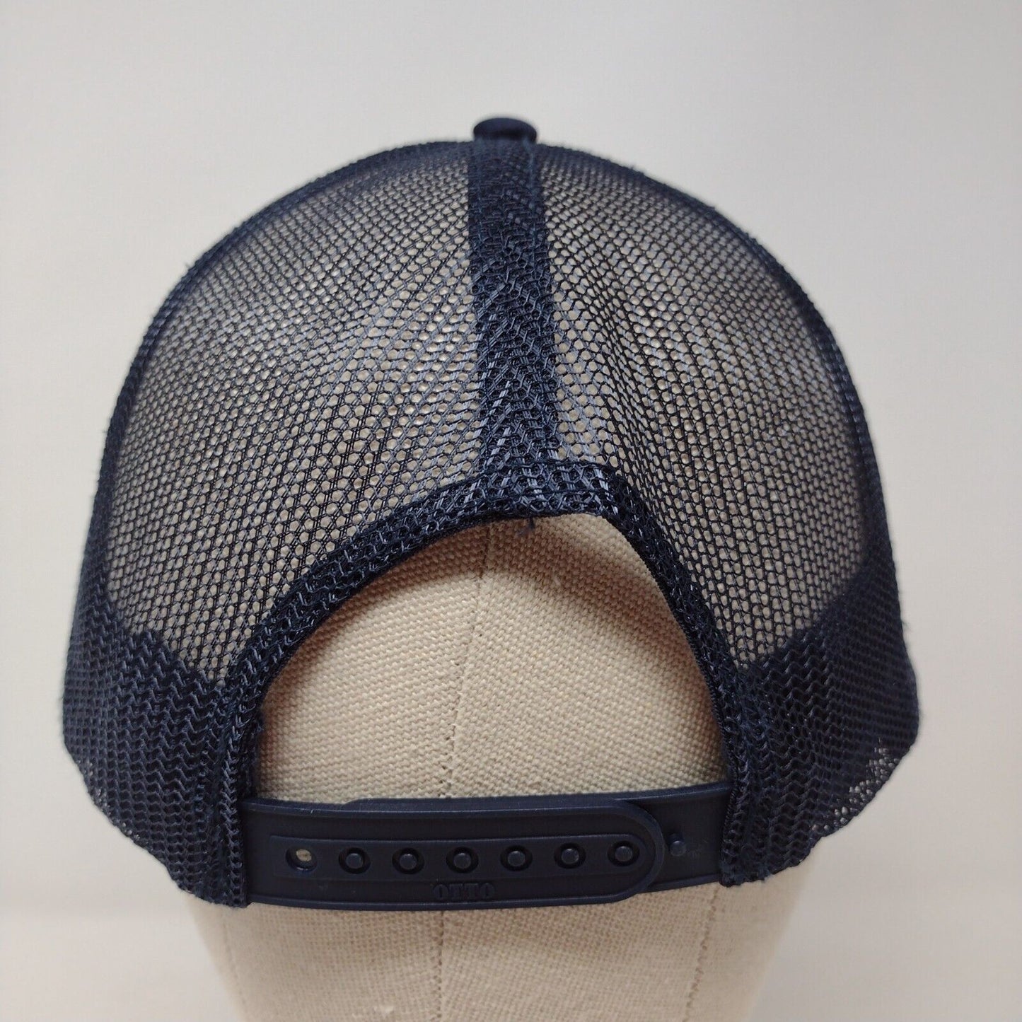 Trail Sisters Team Snapback Trucker Hat Blue OSFM Adjustable Mesh Back Rope Otto