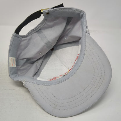 Yupoong 5 Panel Gray One Size Case Power Equipment Tractor Rope Agriculture Hat