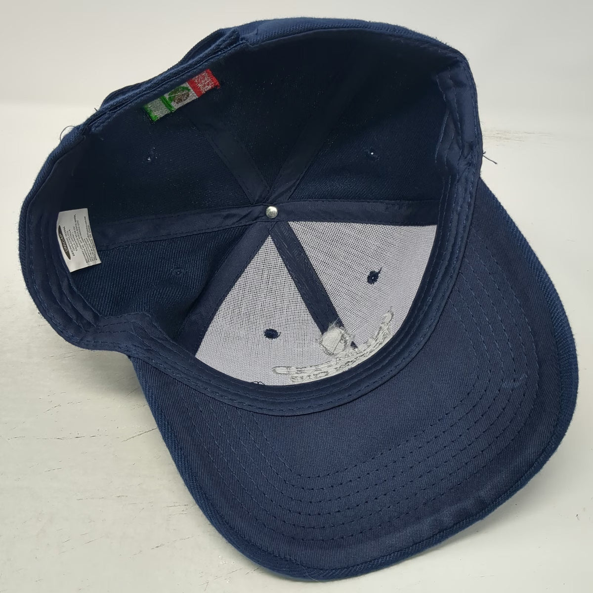 UNICAP Unlimited Vacation Club Blue One Size Baseball Cap Mexico Flag Hat