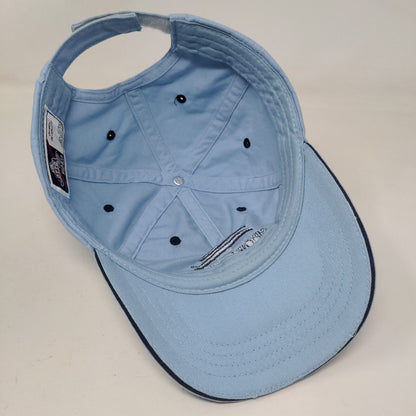 Sports Club It Feels So Good To Belong Strapback Hat Blue One Size Embroidered