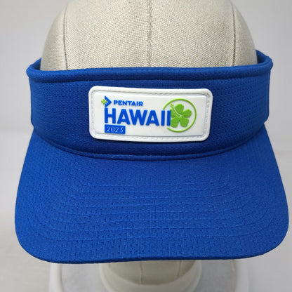 Cap America Visor Blue One Size Pentair Hawaii 2023 Flexfit Performance Hat