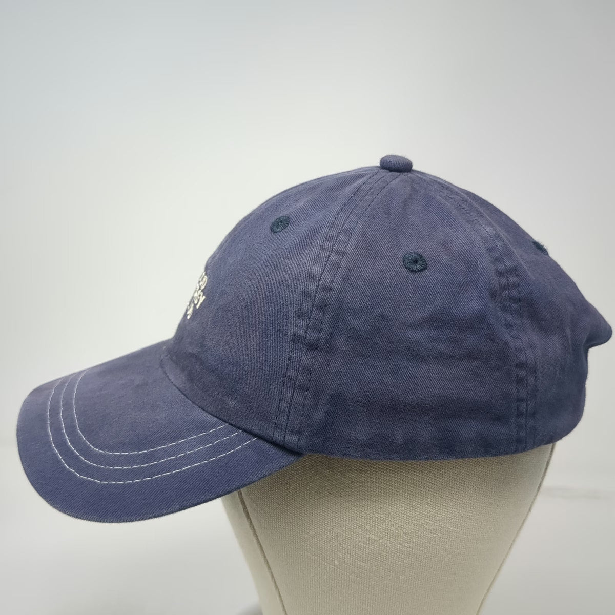 Rubi Baseball Cap Blue One Size Good Energy Club Cotton Contrast Stitching Hat