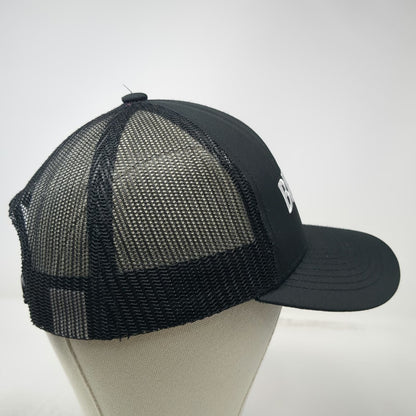 Ariat Trucker Hat Black One Size Snapback Mesh Back Bring It Logo Structured