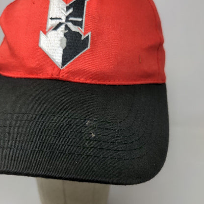 Indianapolis Indians Men's Snapback Hat Red Black OSFA Embroidered Logo
