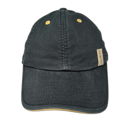 Reebok Anaheim Ducks Black Baseball Cap Hat OSFM Fitted NHL Center Ice Yellow