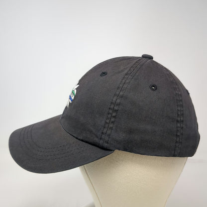Imperial Baseball Cap Black One Size Waikoloa Hawaii Embroidered Strapback Hat