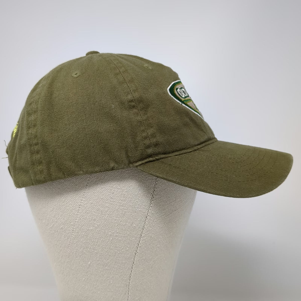 Old Guys Rule Baseball Cap Green One Size Living Legend Slogan Strapback Hat