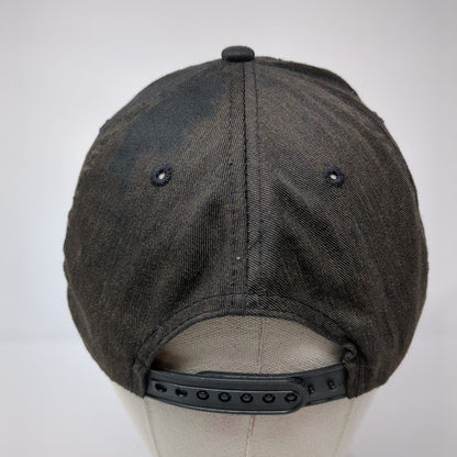 Team Stihl Snapback Hat Black One Size Embroidered Solid Vent Holes