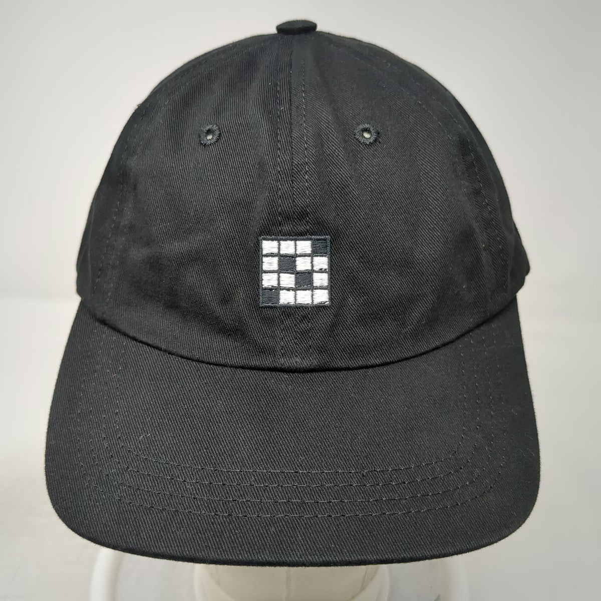 The New York Times Crossword Puzzle Hat Baseball Cap Black One Size Slideback