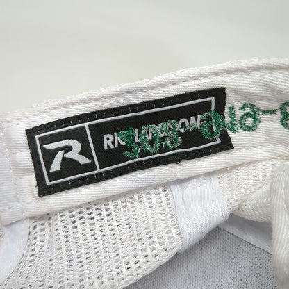 Richardson Trucker Hat Green White One Size Western Idaho Fabrication Snapback