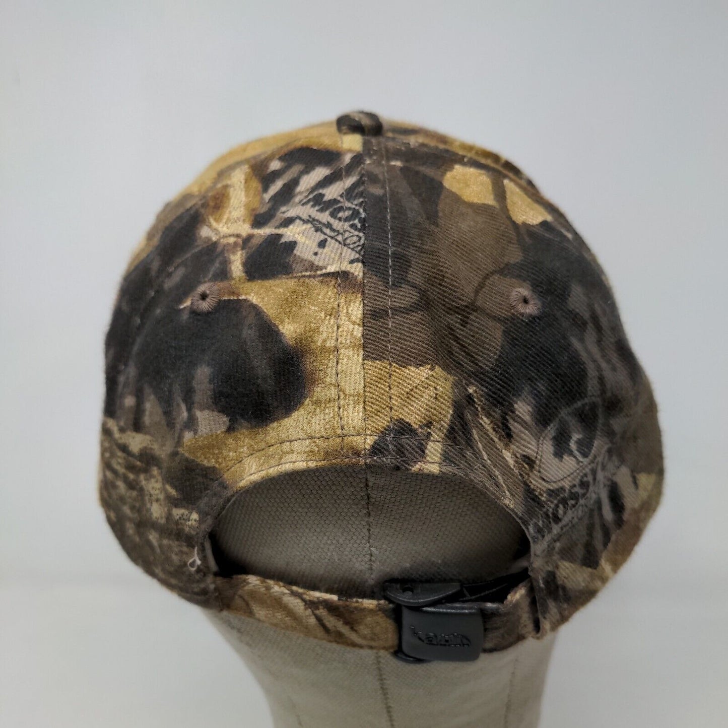 Kati Men's Slideback Camo Hat OSFA Embroidered Action Steel Logo