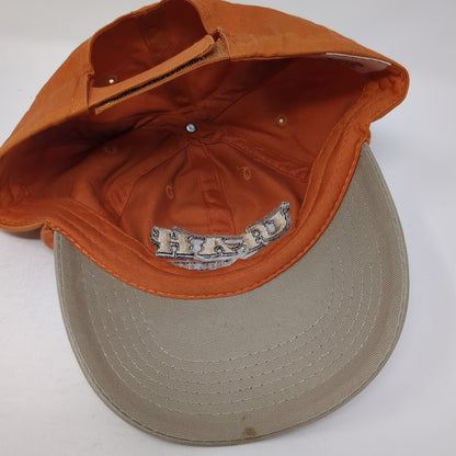 UTAH Est. 1896 Strapback Baseball Cap Orange OS Adjustable Smith Southwestern