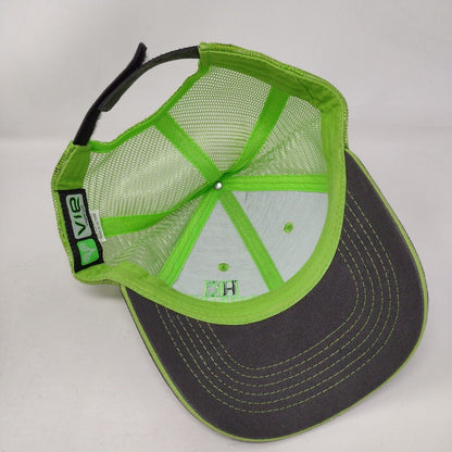 HC Hibbard Construction Strapback Trucker Hat Multi OSFA Mesh Back