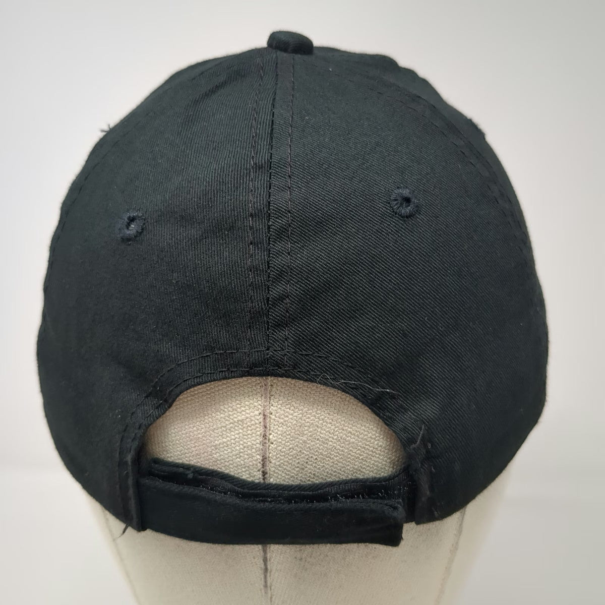 Eagle Crest Baseball Cap Black One Size U.S. Army Logo Embroidered Strapback Hat