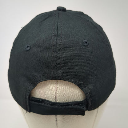 Eagle Crest Baseball Cap Black One Size U.S. Army Logo Embroidered Strapback Hat