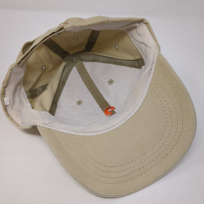 Puerto Rico Strapback Baseball Cap Brown One Size Adjustable Embroidered
