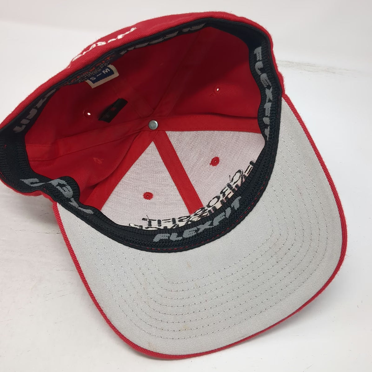 Flexfit Baseball Cap Red M CrossFit Endurance Team Arbor Gym Athletic Hat