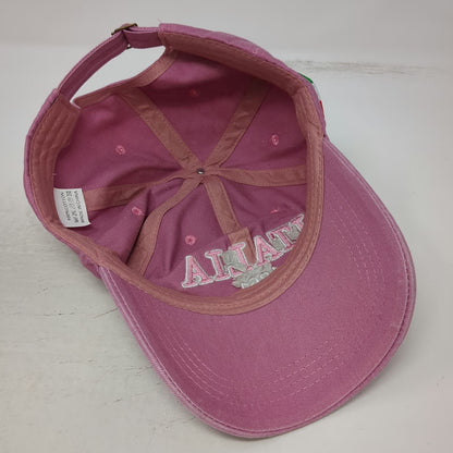 Tonny Fashion Baseball Cap Pink One Size Italia 1861 Embroidered Cotton Flag hat