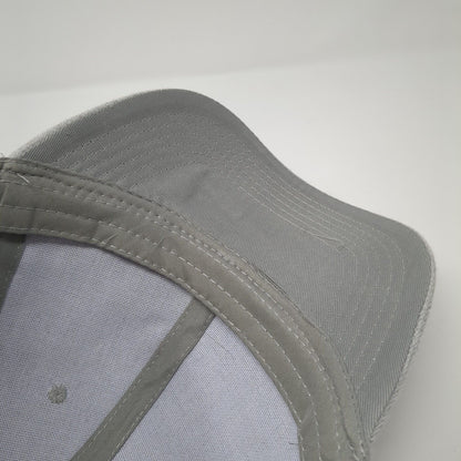 Old School Heat & Cool LLC Strapback Hat Gray One Size Adjustable 6 Panel