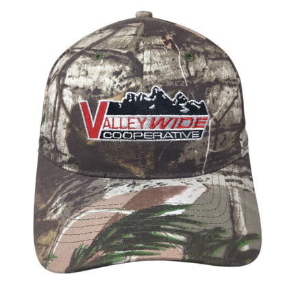 Valleywide Cooperative Baseball Cap Multicolor One Size Adjustable Camouflage