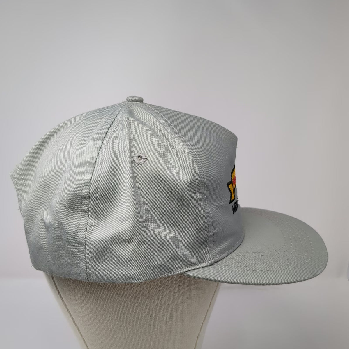 Mountaintop Marketing Trucker Gray One Size Hat Strapback Onion Logo Agriculture
