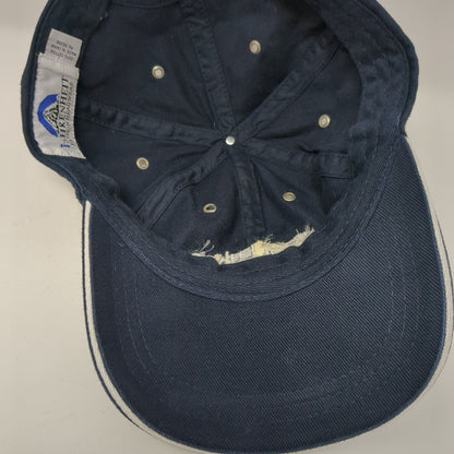 St. Lukes Slideback Hat Blue One Size Adjustable Embroidered 6 Panel Fahrenheit
