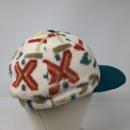 Merkley Headgear Baseball Cap White One Size Fleece Southwestern Sun Valley Hat