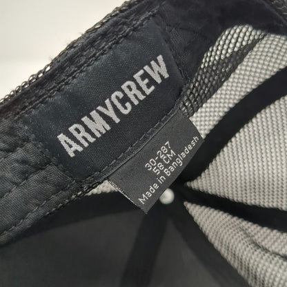 Armycrew Top Gun Trucker Hat Black One Size US Navy Fighter Weapons School Logo