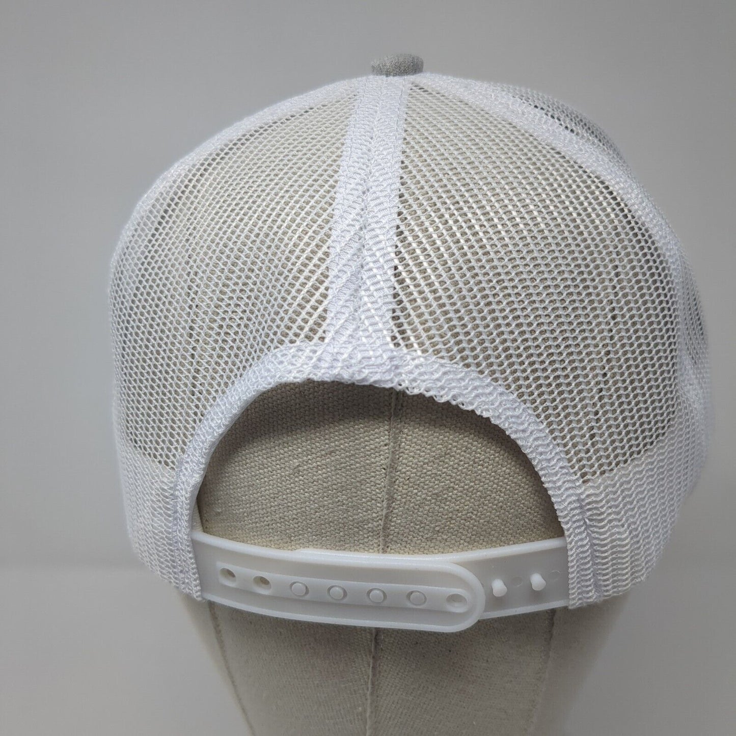 BO12 Servant Leadership Snapback Trucker Hat Gray OS Adjustable Mesh Chilled