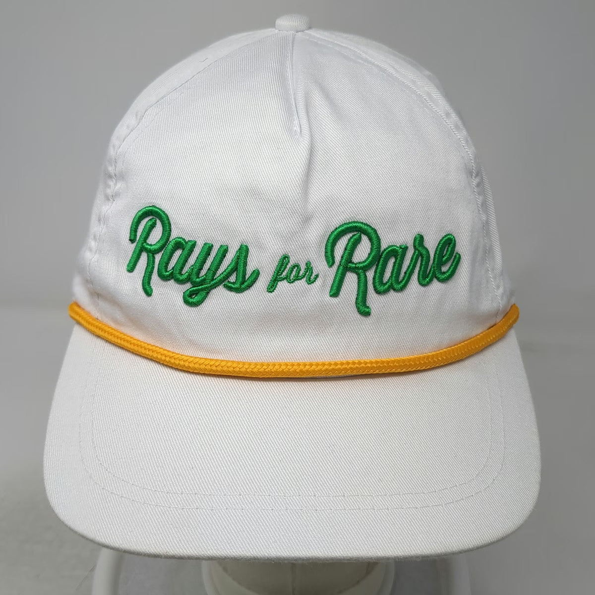 Port Authority 5 Panel White One Size Hat Rays for Rare Sun Rope Snapback