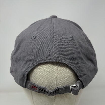 Park City Pepsi Slideback Hat Gray One Size Embroidered Adjustable