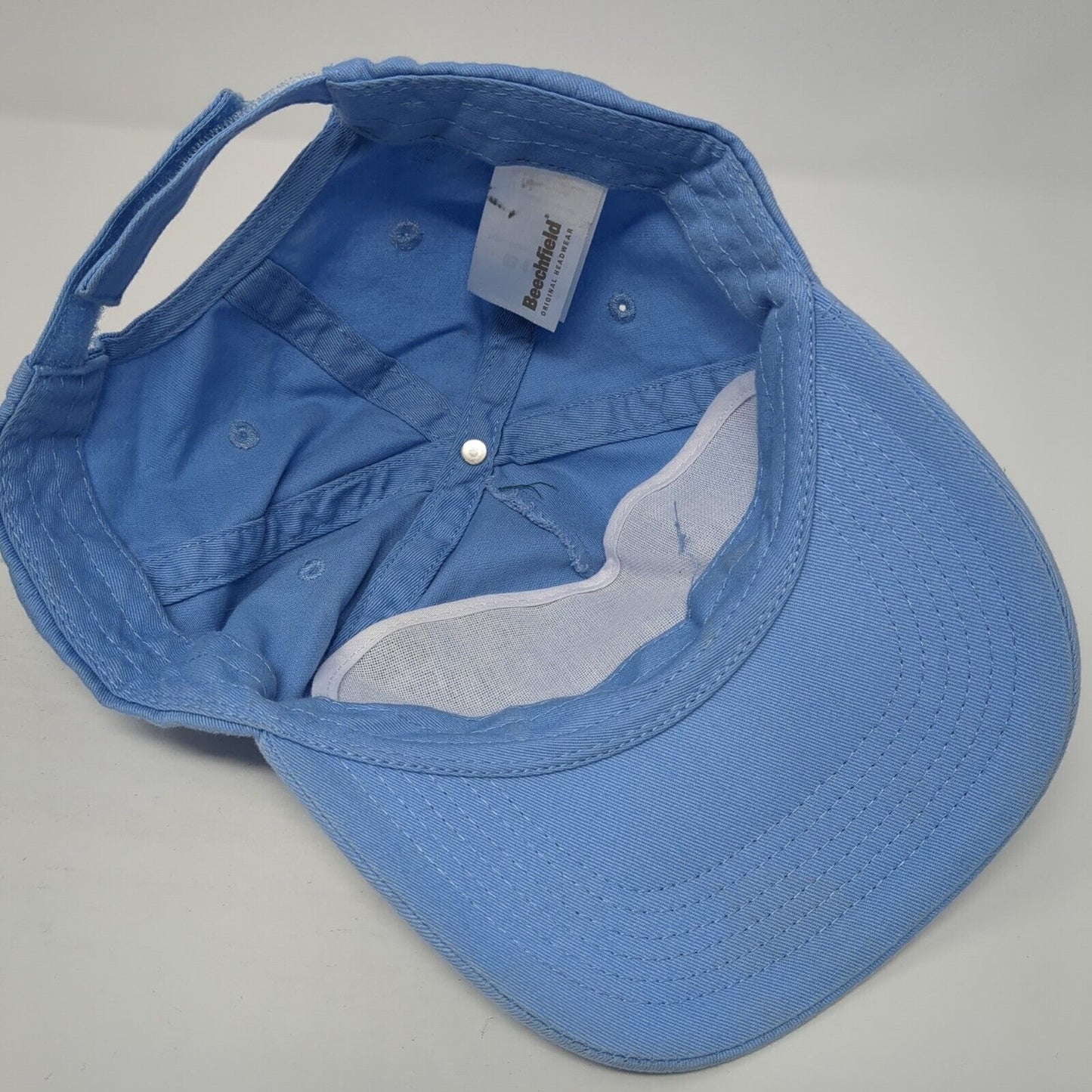 The Giverback Community Strapback Baseball Cap Blue OS Adjustable Beechfield