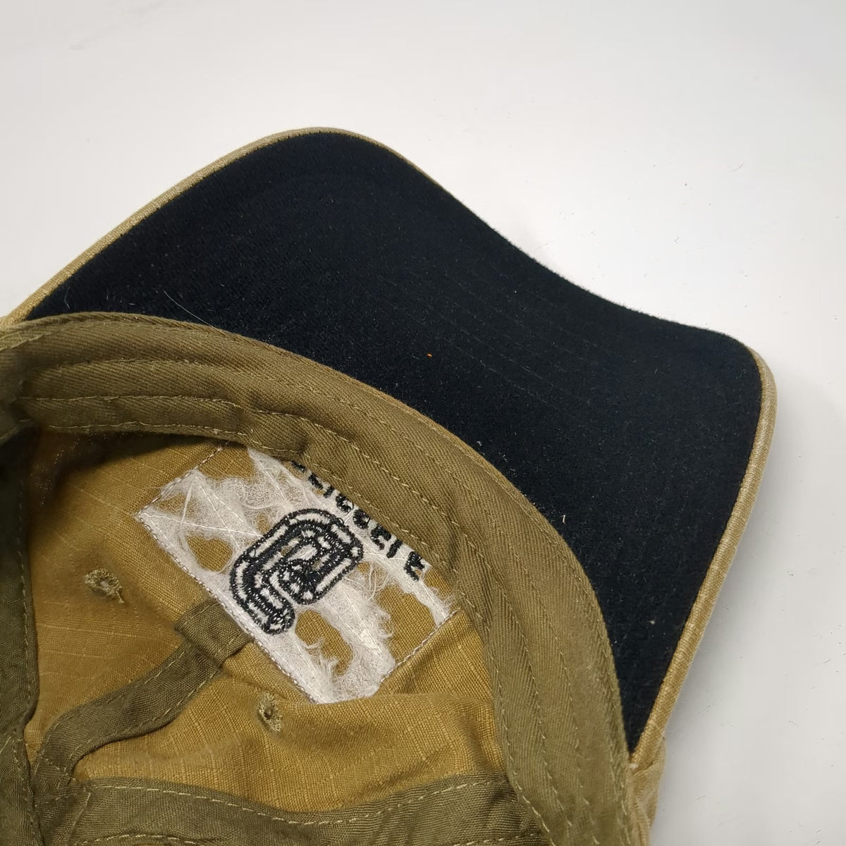Geissele Baseball Cap Brown One Size Strapback American Flag Tactical Patch Hat