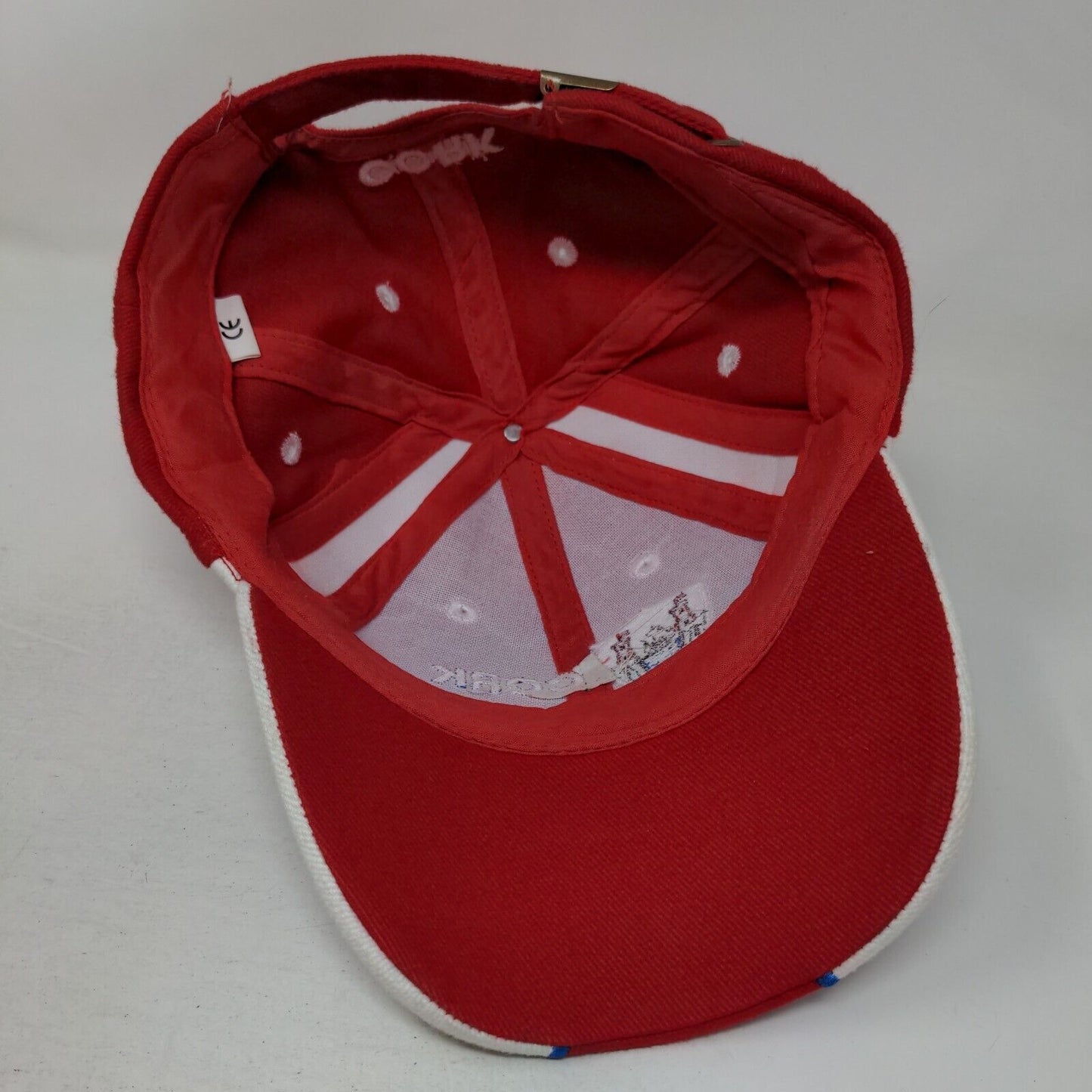 Cork Corcaigh Slideback Hat Red OSFA Adjustable Embroidered All Craft Dublin 15