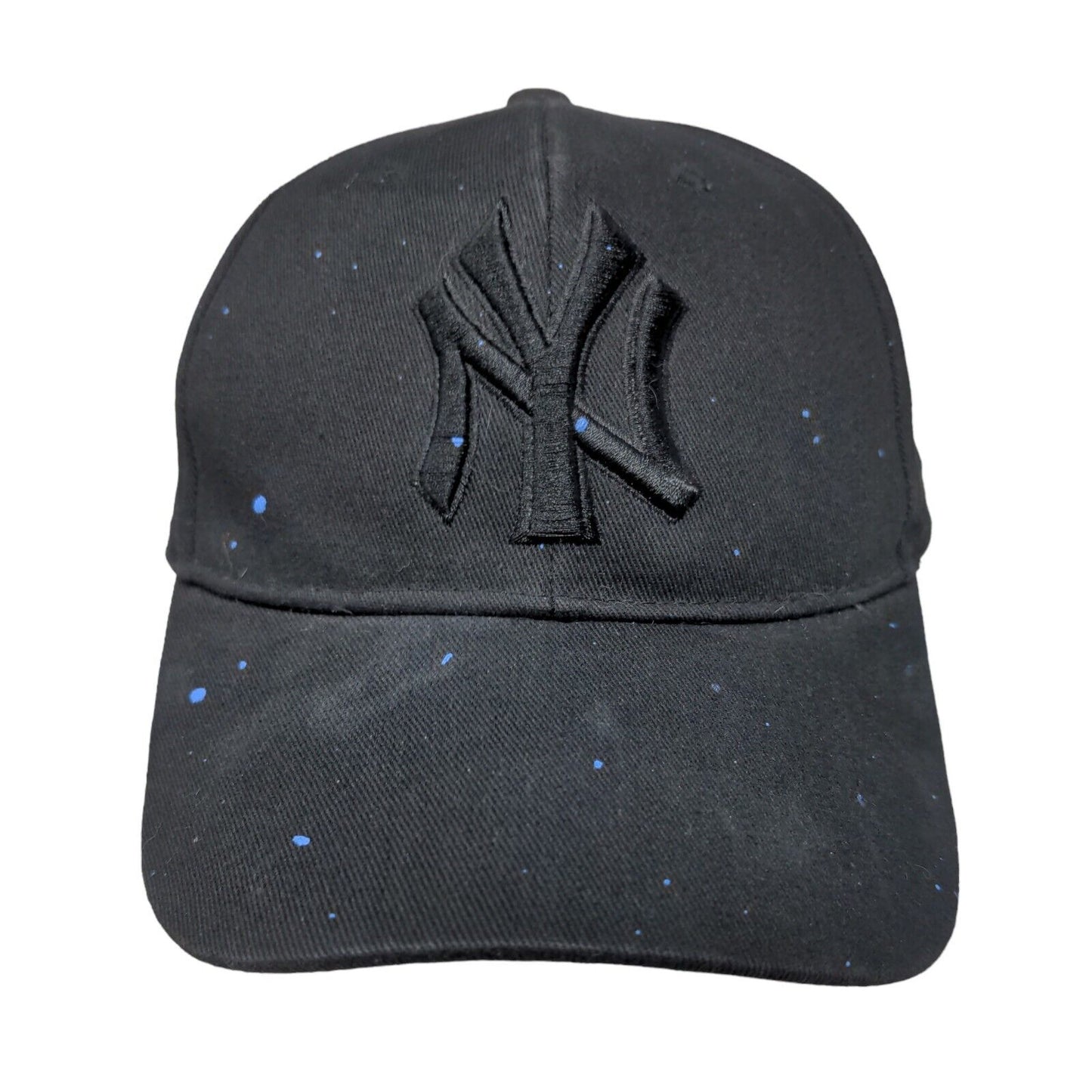 MLB Men's Slideback Hat Black Adjustable Embroidered New York Yankees Logo