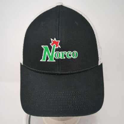 Norco Snapback Trucker Hat Black One Size Adjustable Embroidered Mesh Back