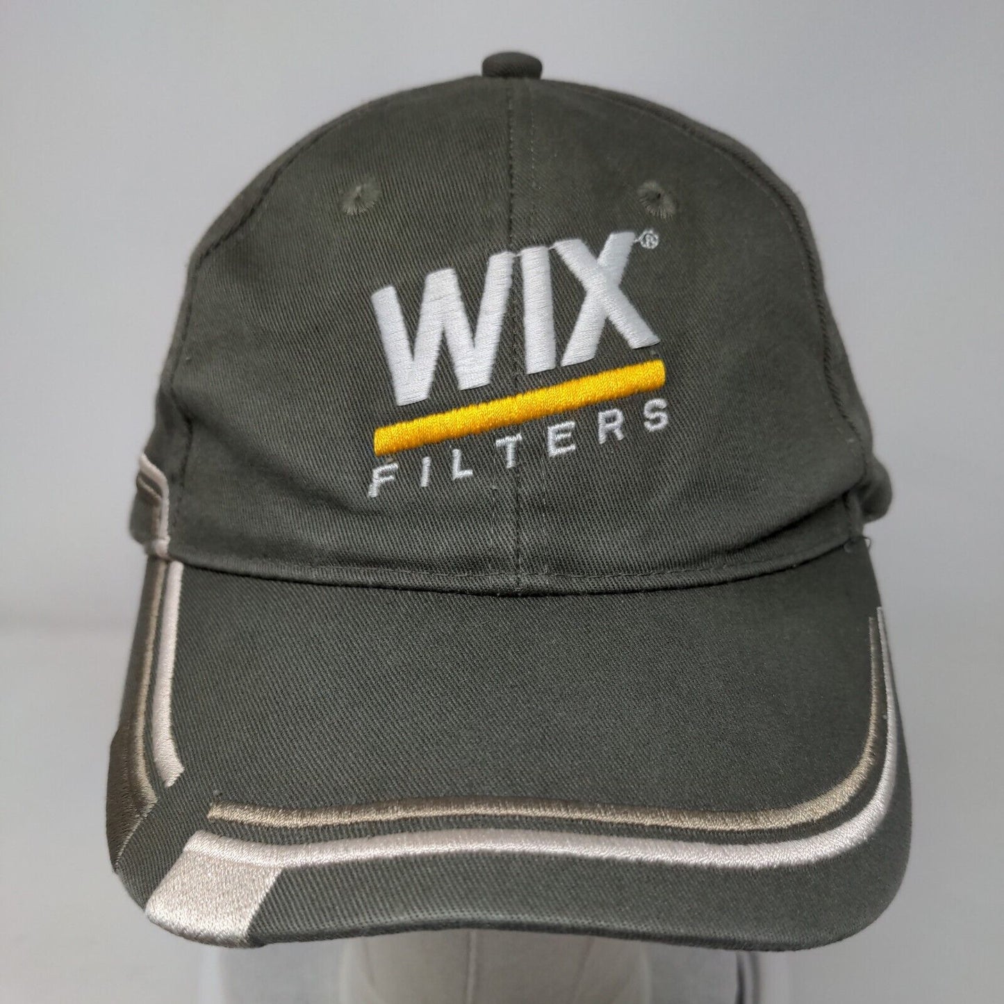 Wix Filters Strapback Hat Green One Size Embroidered Adjustable Legend