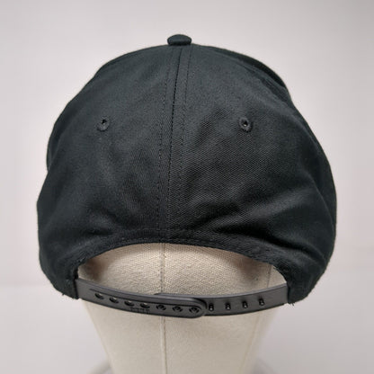 D'Arrigo California Snapback Hat Black OSFM Adjustable Embroidered Otto