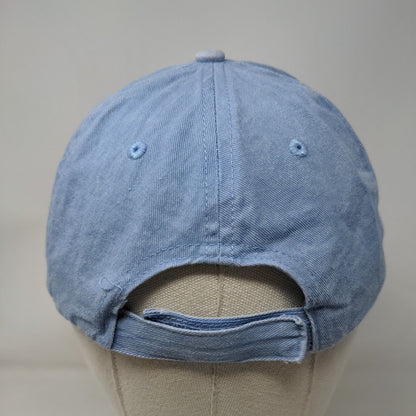 Get It Strapback Hat Blue OSFA Embroidered Adjustable Solid 6 Panel