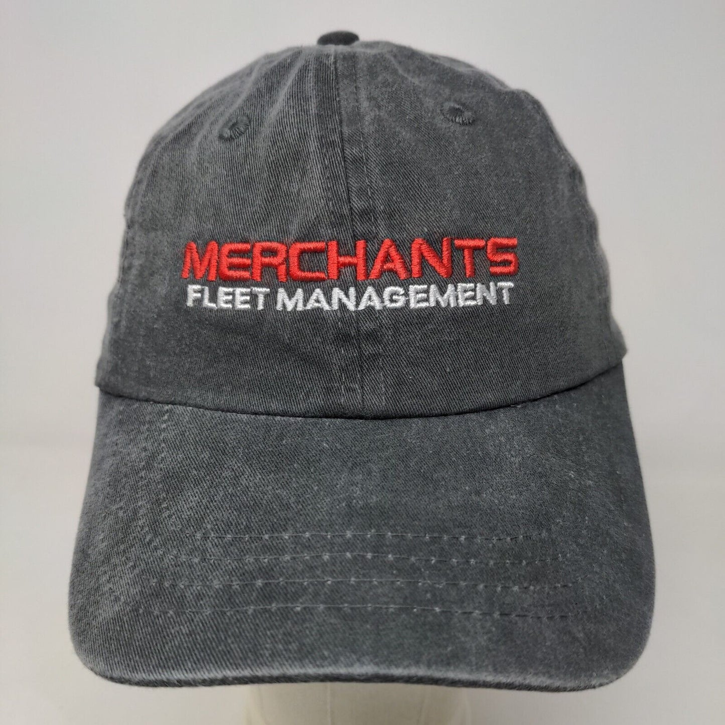 Port Authority Men's Slideback Hat Gray Adjustable Merchants Fleet Management