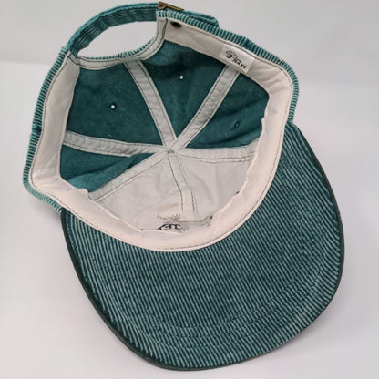 Grand Teton National Park Adult Slideback Hat Green One Size Suede Upper Jhats