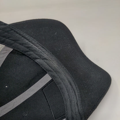 Taco Bell Now Serving Breakfast Snapback Trucker Hat Black RG Mesh Back