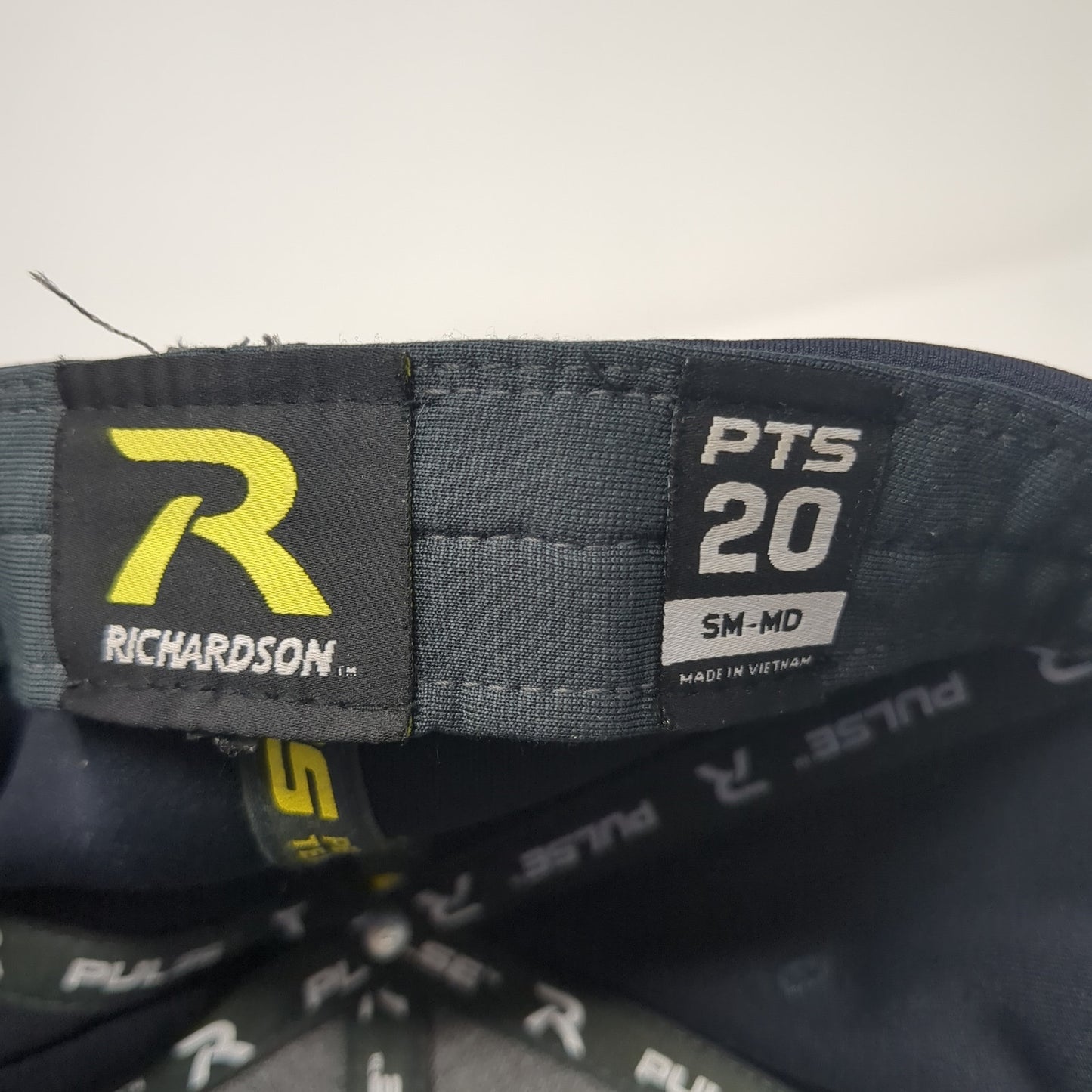 Richardson Fitted Hat Multi Medium Embroidered Logo Colorblock Flexfit