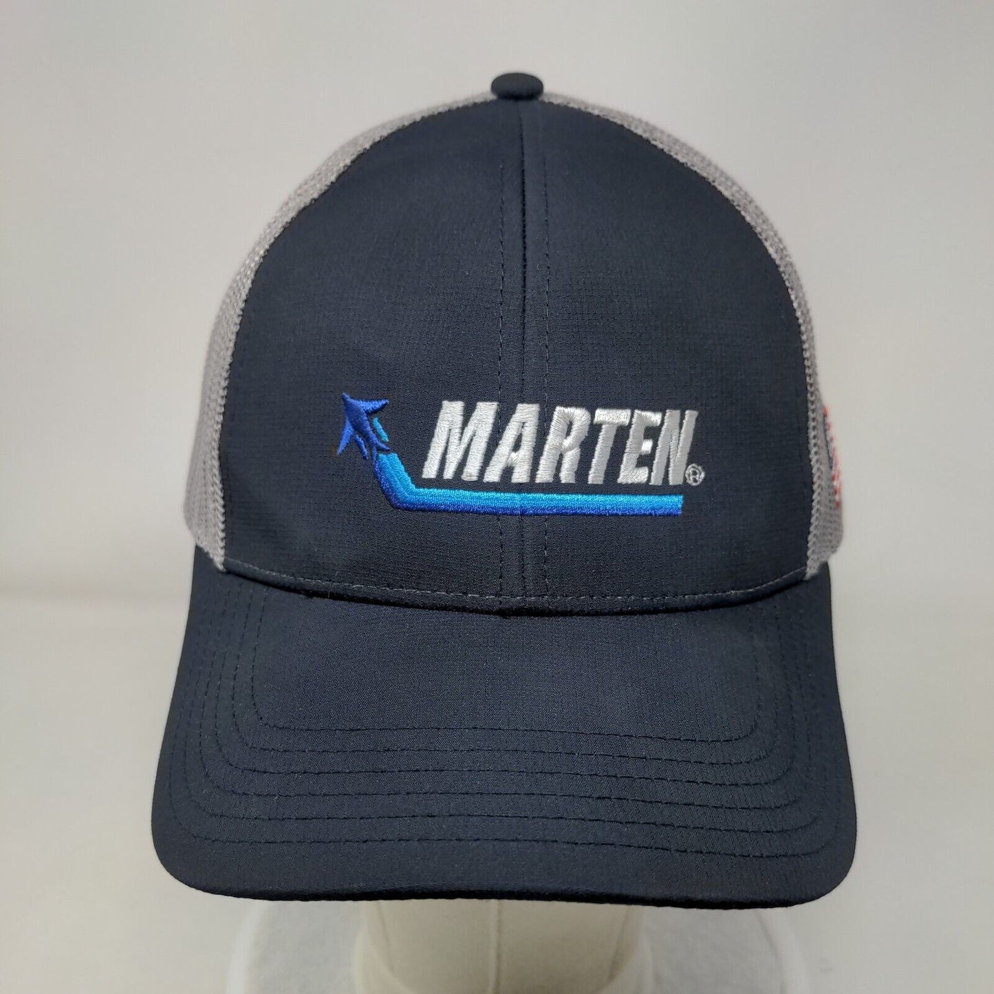 Marten Snapback Trucker Hat Multicolor One Size Patriotic Mesh Back Gator Garb