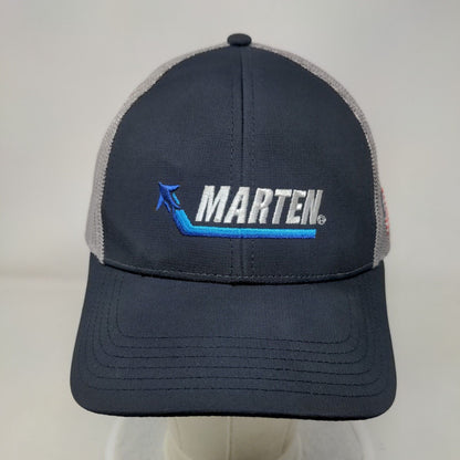 Marten Snapback Trucker Hat Multicolor One Size Patriotic Mesh Back Gator Garb