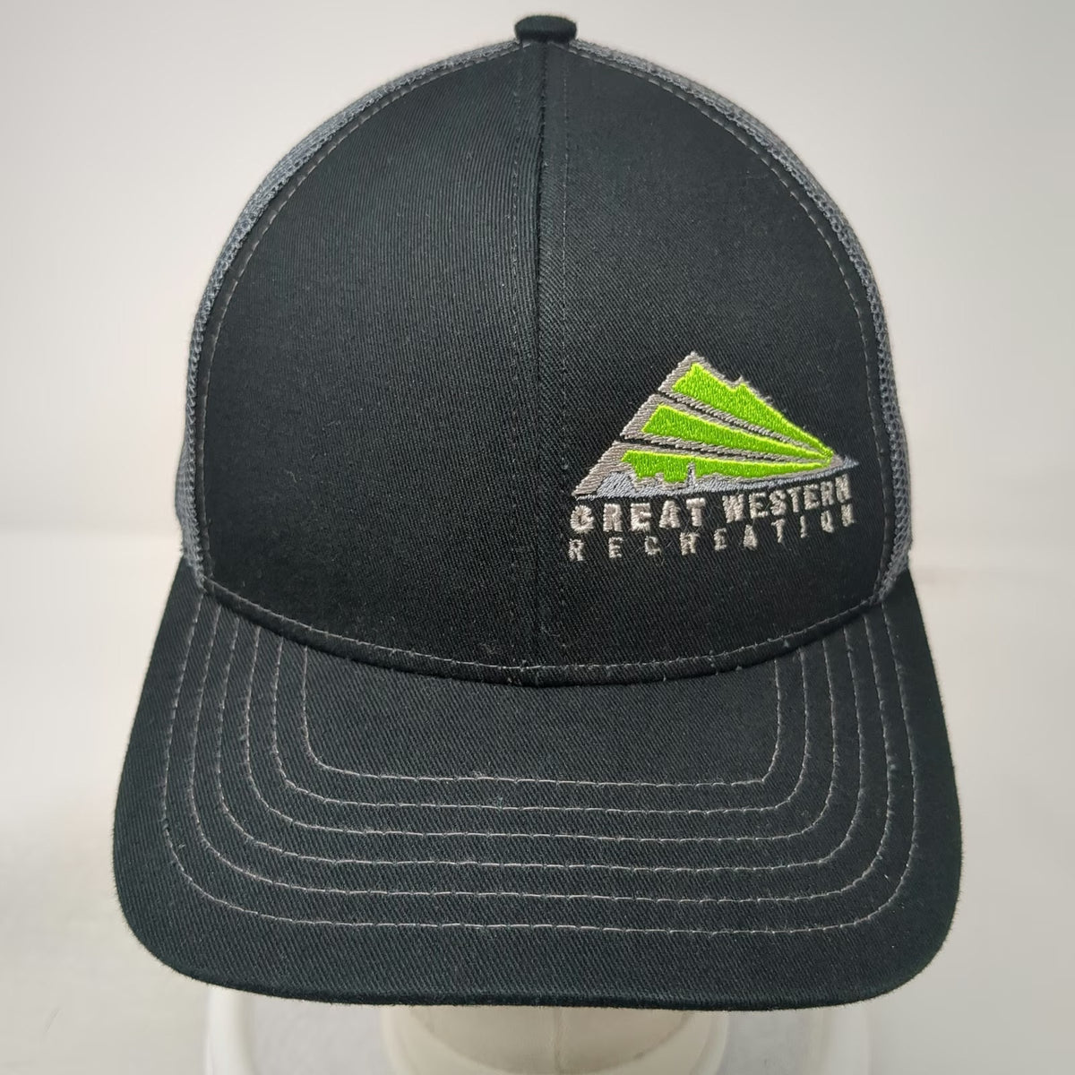 Outdoor Cap Great Western Recreation Trucker Hat Black One Size Mesh Snapback