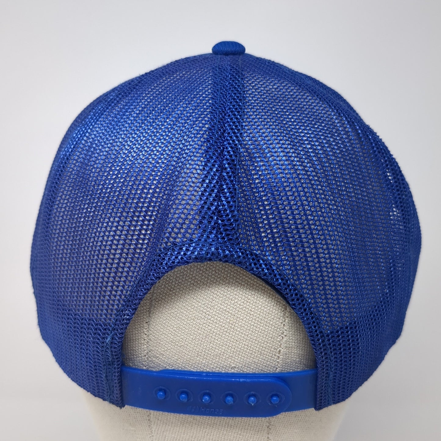 Hetherington Electric Snapback Trucker Hat Blue One Size Mesh Back